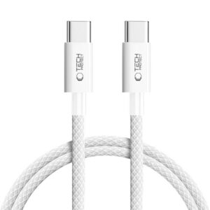 Tech-Protect Ultraboost Lite USB-C laidas PD60W/3A 100 cm - pilkas