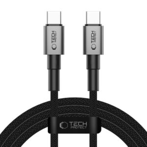 Tech-Protect UltraBoost DNA USB-C PD60W/3A Laidas 100cm - pilkas