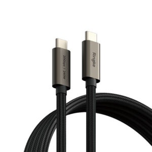 Ringke USB-C 3.2 Gen. PD240W Laidas 200cm - juodas