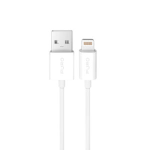Puro TPE Laidas USB-A - Lightning 12W 2m baltas