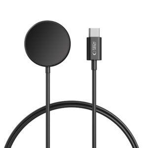 Tech-Protect MC03 UltraBoost indukcinis įkroviklis Samsung Galaxy Watch USB-C 100cm - juodas