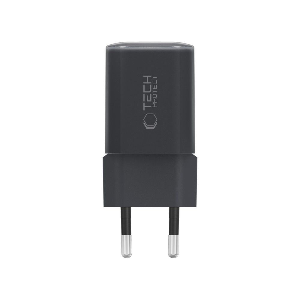 Tech-Protect NCM33W 2 jungčių PD33W/QC3.0 sieninis įkroviklis - juodas