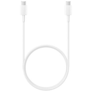 Samsung EP-DA705BWE USB-C - USB-C 3A Laidas 1m (OOB Bulk - pakaitinė pakuotė) - baltas