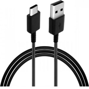 Samsung EP-DR140ABE USB-A - USB-C Laidas 0.8m (Bulk - pakaitinė pakuotė) - juodas