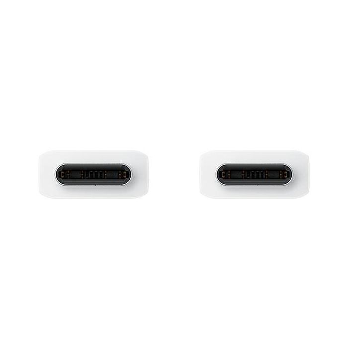 Samsung EP-DX310JWE USB-C - USB-C 3A Laidas 1.8m (Bulk - pakaitinė pakuotė) - baltas