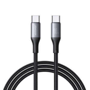 Joyroom S-A28 Flash Series 60W USB-C - USB-C Laidas 1m - juodas