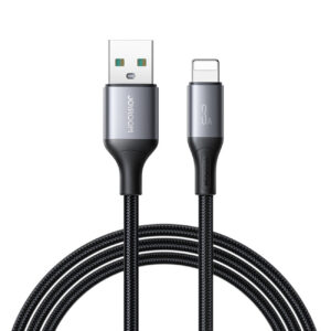 Joyroom Laidas S-A28 Flash Series 3A USB-A - Lightning 1m juodas