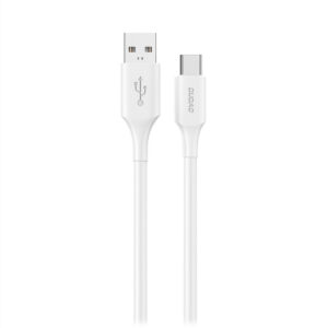 Dudao Laidas L2sT USB-A - USB-C 6A 1.2m baltas