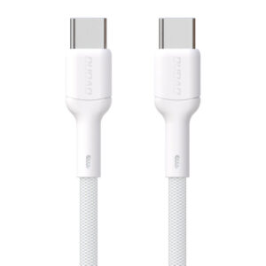 Dudao Laidas L9C 65W USB-C - USB-C 2m - baltas