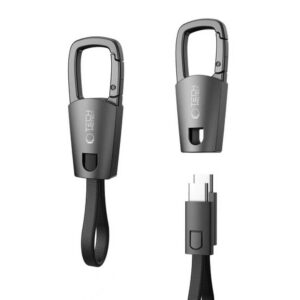Tech-Protect Laidas Ultraboost DNA su raktų pakabuku USB-C PD 60W / 3A - pilkas