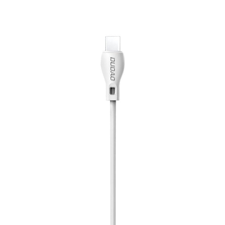 Dudao USB Type C 2.1A 1m baltas laidas (L4T 1m white)