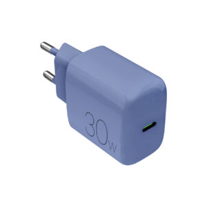 Puro Pro Lite 30W USB-C sieninis įkroviklis - mėlynas