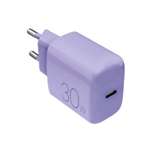 Puro Pro Lite 30W USB-C sieninis įkroviklis - violetinis