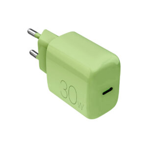 Puro Pro Lite 30W USB-C sieninis įkroviklis - žalias