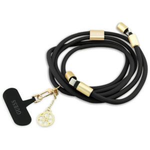 Guess Laidas CBDY 4G Charm USB-C / USB-C 150 cm - juodas