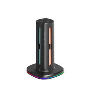 AmazingThing Thunder Pro PlayDock įkroviklis Nintendo Switch 2 valdikliams - juodas
