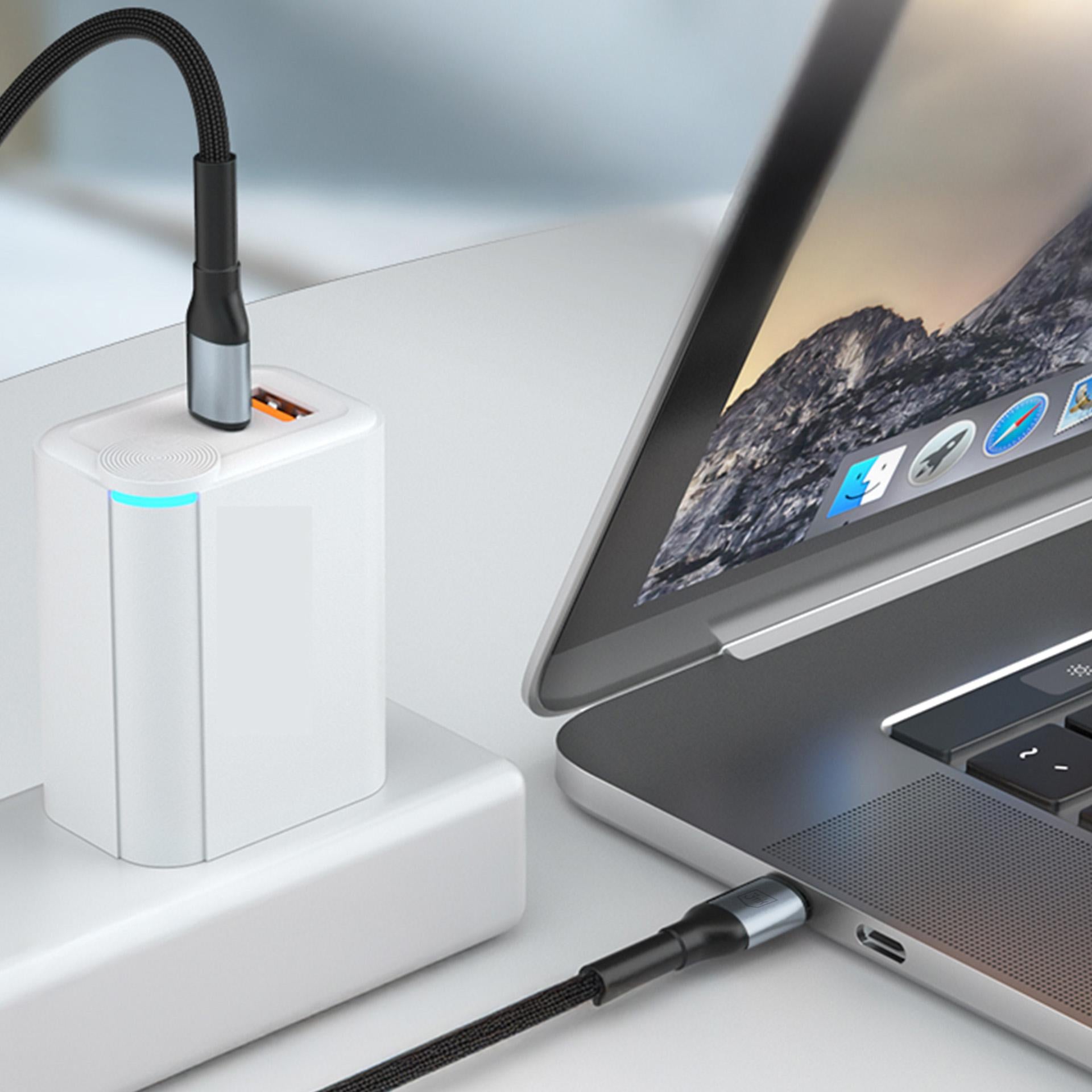 3mk Hyper Laidas N-SERIES USB-C / USB-C 2m 20V/3A 60W / juodas