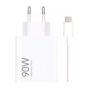 Xiaomi HyperCharge Combo sieninis įkroviklis 90W 6.1A USB-A su USB-C laidu - baltas
