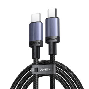 Ugreen USB-C į USB-C PD laidas 240W 3m - Juodas