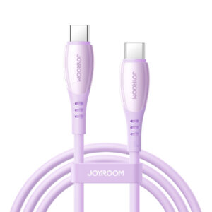 Joyroom Laidas S-A59 Vibrant Series 60W USB-C - USB-C 1.2m violetinis