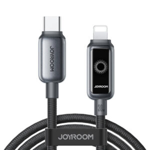 Joyroom S-A55 StarFlight 30W USB-C - Lightning laidas 1.2m - juodas