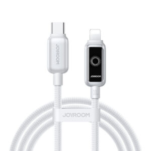 Joyroom S-A55 StarFlight 30W USB-C - Lightning laidas 1.2m - baltas
