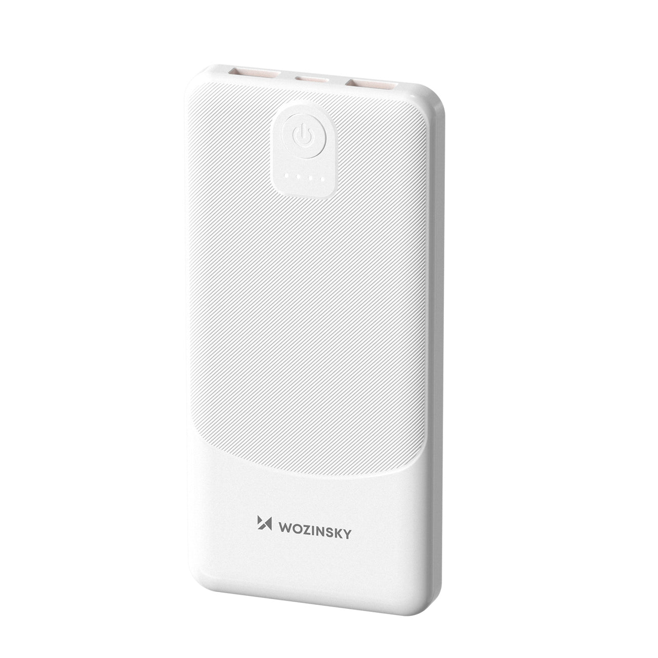 Powerbank Wozinsky Wpower WPBBK-3 10000 mAh 10W 2x USB-A 2A - balta