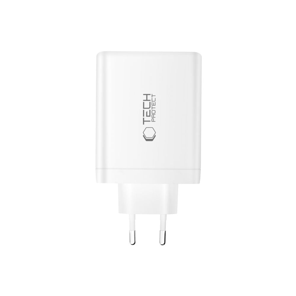 Tech-Protect sieninis įkroviklis NC140W-GAN 4-Port 140W - baltas