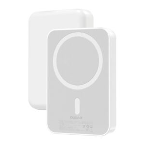 Dudao K26 išorinė baterija 10000mAh 20W USB-A / USB-C / MagSafe - balta
