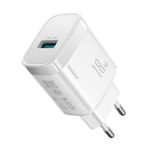 Joyroom JR-TF4 18W USB-A Sieninis įkroviklis – baltas