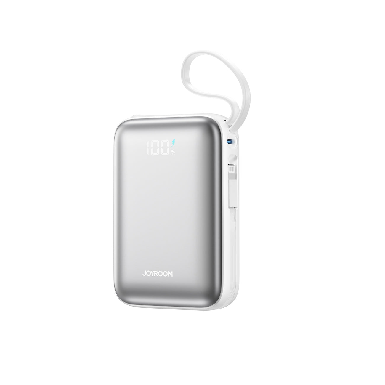 Joyroom JR-PBF29 išorinė baterija 20000mAh 22.5W su dvigubu laidu - balta