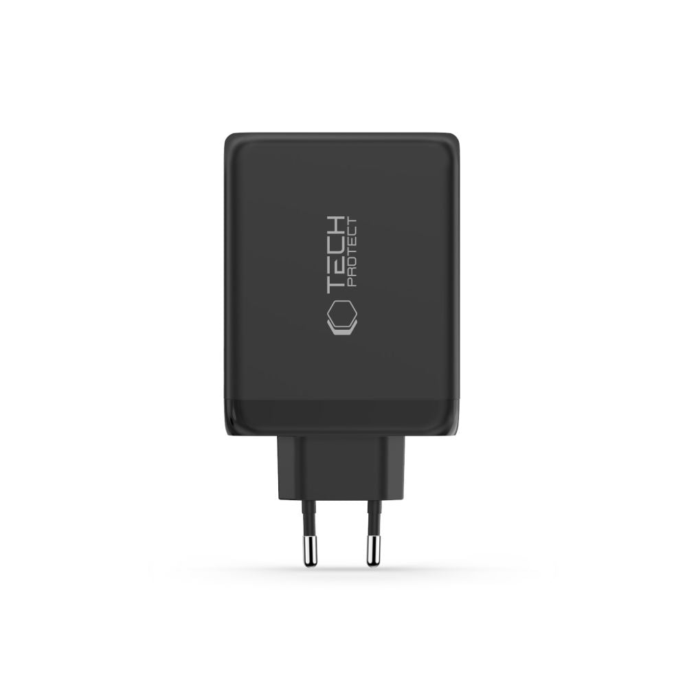 Tech-Protect NC200W-GaN 4-Port 200W sieninis įkroviklis - juodas