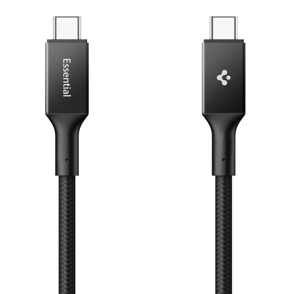 Spigen Essential Laidas EB24015CC USB-C / USB-C 240W 150cm - juodas