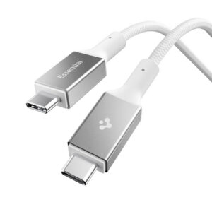 Spigen Essential Laidas EB10015CC USB-C / USB-C 100W 150cm - baltas