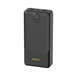 Dudao K10Pro išorinė baterija 2.4A 20000mAh 2 x USB-A - juoda