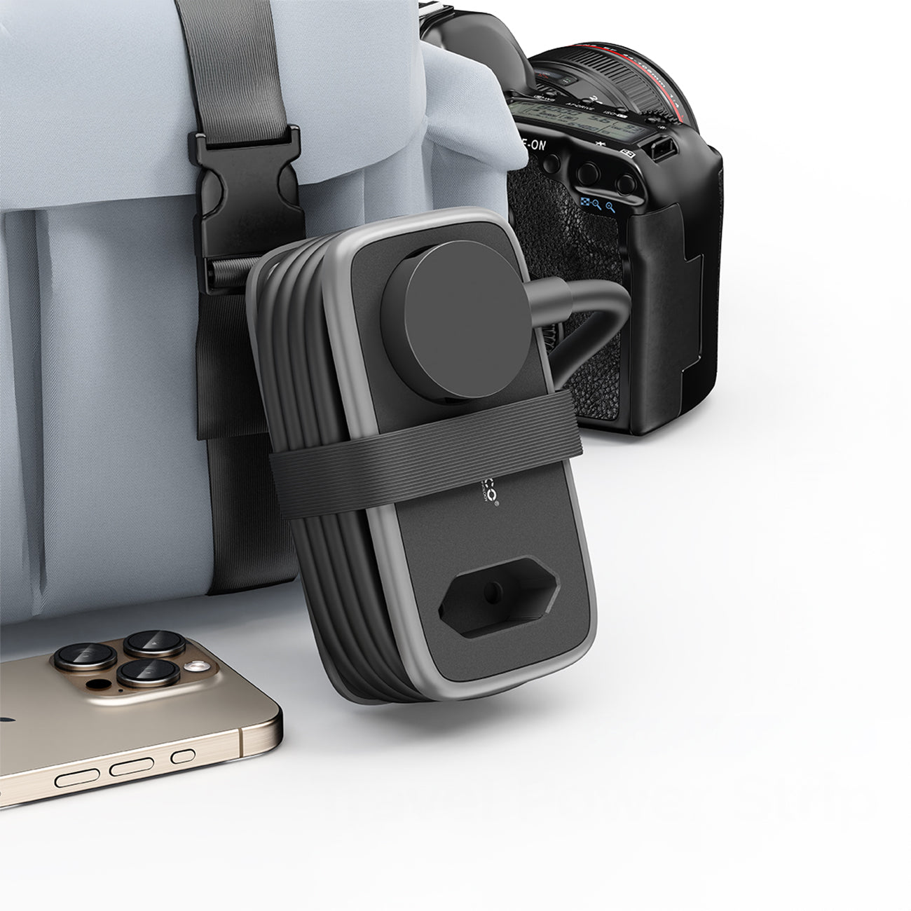 Orico APP 15,5W 5in1 maitinimo šakotuvė 2x AC + 2x USB-A + 1x USB-C - juoda