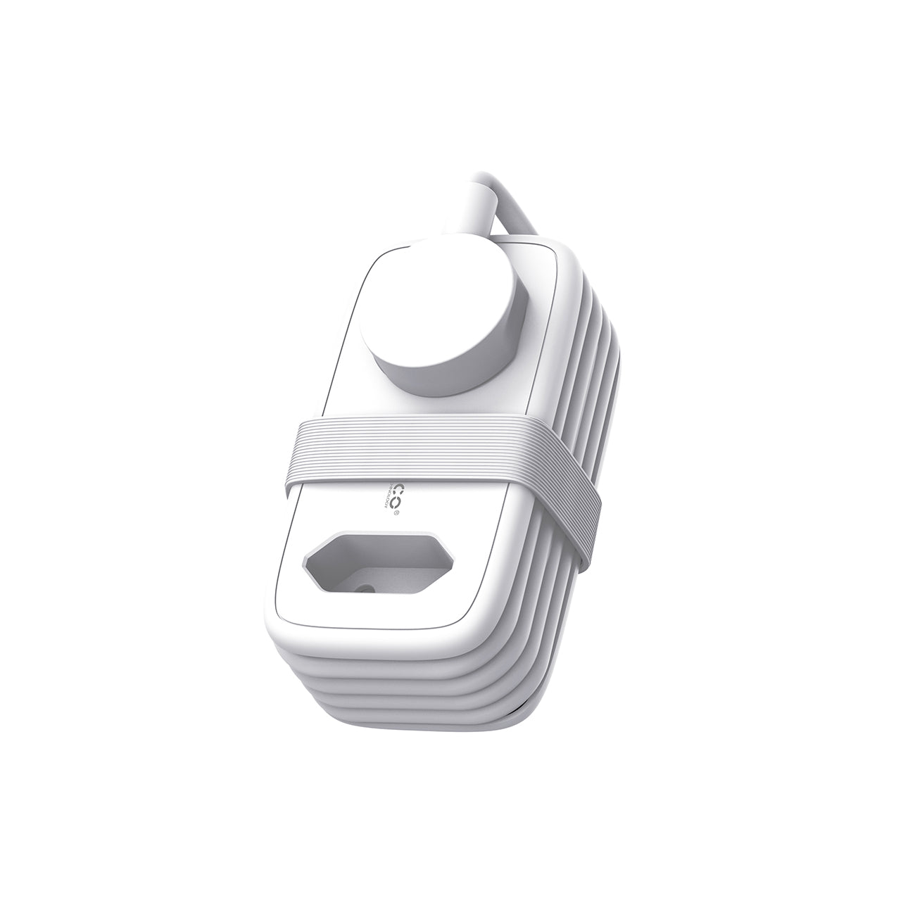 Orico APP 15,5W 5in1 maitinimo šakotuvė 2x AC + 2x USB-A + 1x USB-C - balta