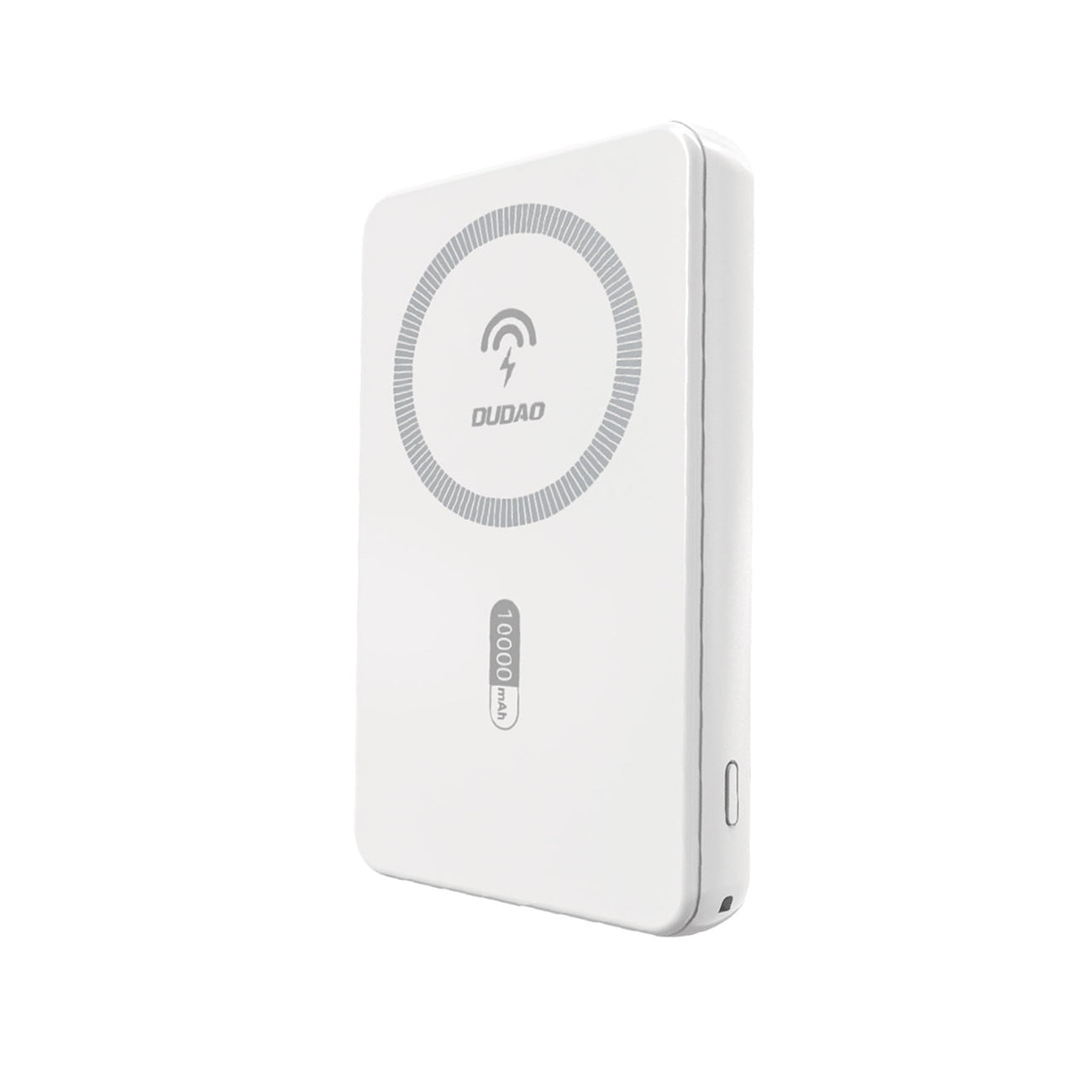 Dudao K14S Magnetinis Power Bank 20W 5000mAh 1x USB-A 1x USB-C – Baltas