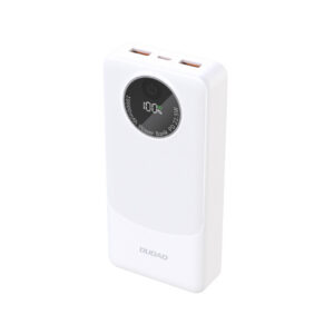 Dudao K12Pro Power Bank 22.5W PD 20000mAh USB-A, USB-C – Baltas