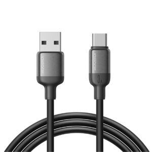Joyroom S-A62 Lively Series 3A USB-A - USB-C kabelis 1,2 m - juoda