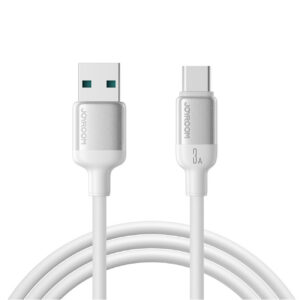 Joyroom S-A62 Lively Series 3A USB-A - USB-C kabelis 1.2 m - baltas