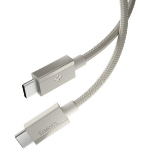 Laidas Spigen Essential EB6015CC USB-C 60W 150 cm - titano spalvos