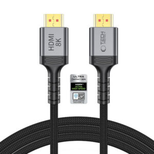 Tech-Protect UltraBoost HDMI 2.1 4K 120HZ / 8K 60HZ kabelis 200 cm - juodas