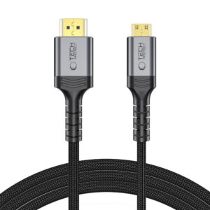 Tech-Protect UltraBoost Mini HDMI į HDMI 2.1 8K 60HZ kabelis 200 cm - juodas
