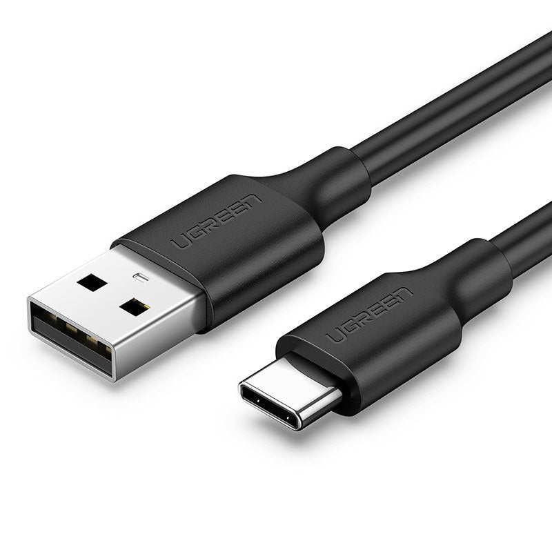 Ugreen US287 60115 USB-A / USB-C 2A kabelis 0,5 m - juodas
