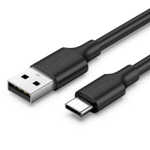 Ugreen US287 60116 USB-A / USB-C 2A kabelis 1 m - juodas