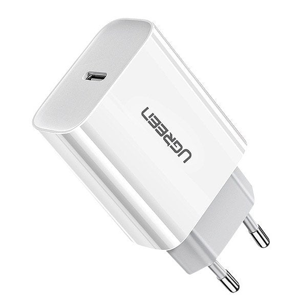 Ugreen USB įkroviklis Power Delivery 3.0 Quick Charge 4.0+ 20W 3A baltas (60450)