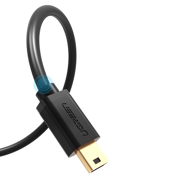 Ugreen laidas USB - mini USB 480 Mbps 3 m juodas (US132 10386)