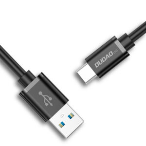 Dudao laidas USB - USB Type C Super Fast Charge 1 m juodas (L5G-Black)