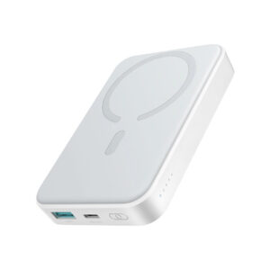 Joyroom JR-W020 išorinė baterija 20W 10000mAh MagSafe + USB-C - USB-C laidas 0.25m - balta